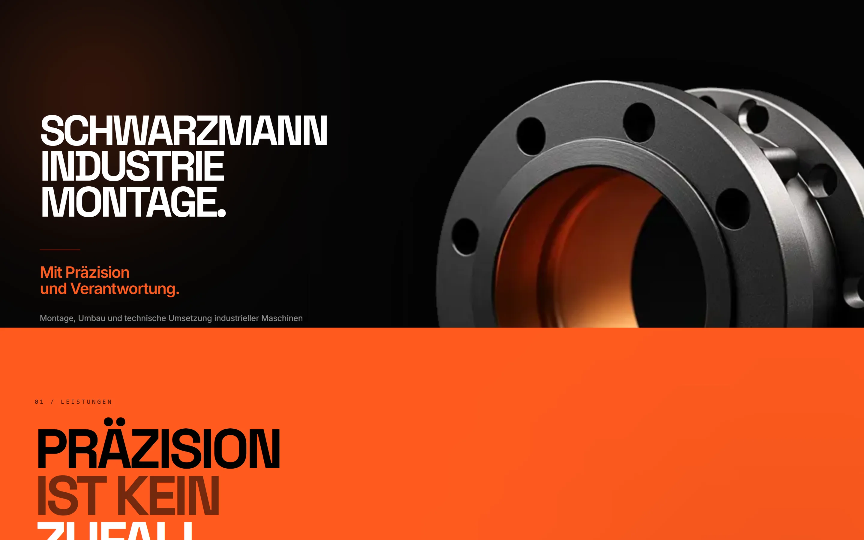 Startseite der Website schwarzmann-24.de